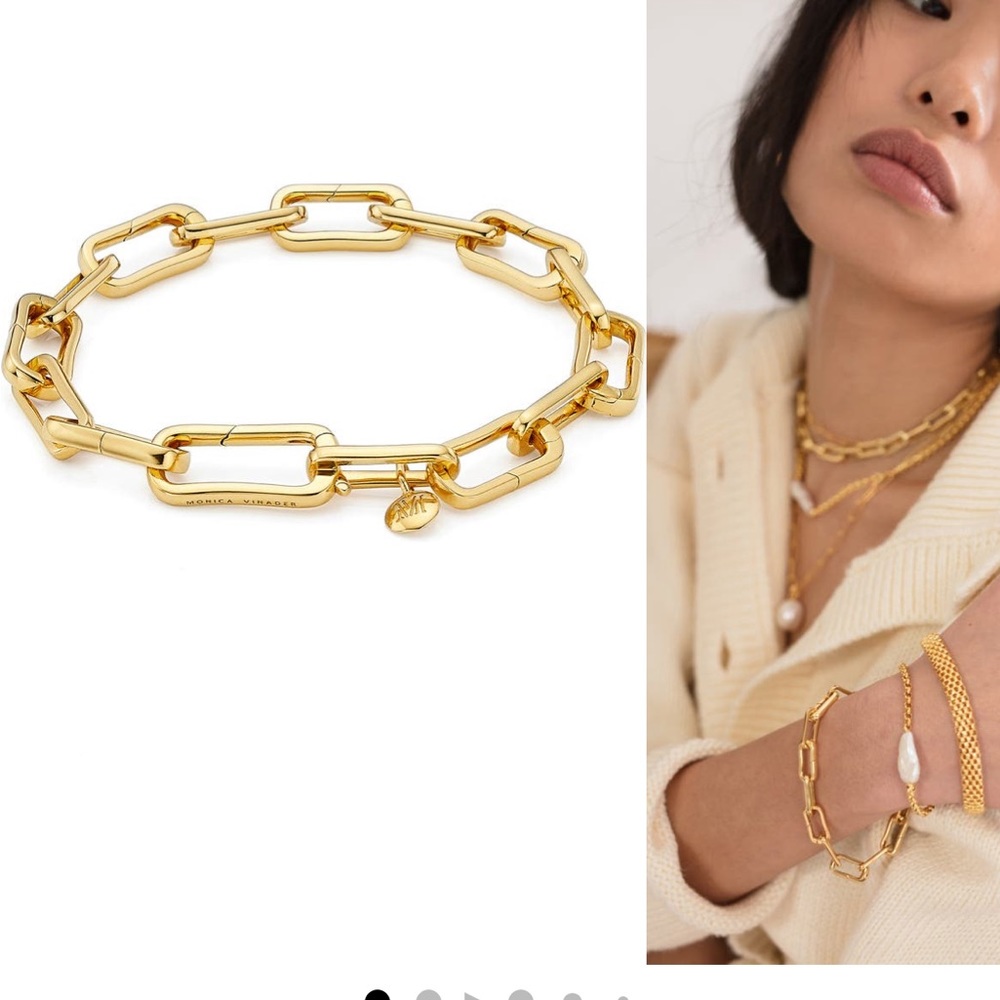 Monica Vinader NWOT Alta Capture Bracelet - Picture 2 of 5